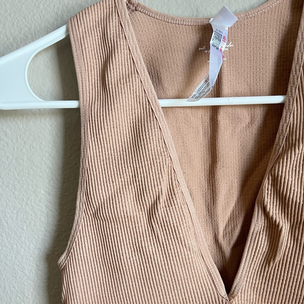 Urban Outfitter Ribbed tank/bralette